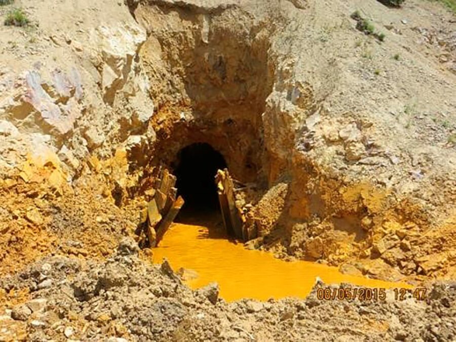 Golden mine by EPA. Reuters