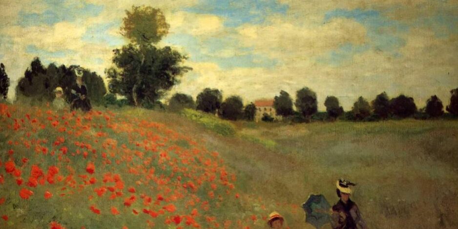 Αγρός με Παπαρούνες στο Αρζαντέιγ, Κλοντ Μονέ, 1873.